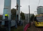 Salford Quays Cranes Getting Ready For Demolition